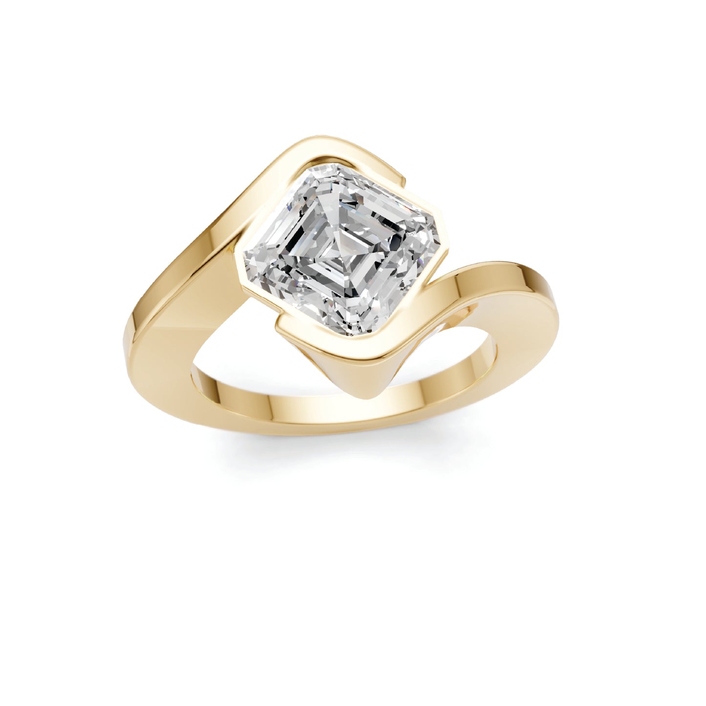 Band And Cushion Ring